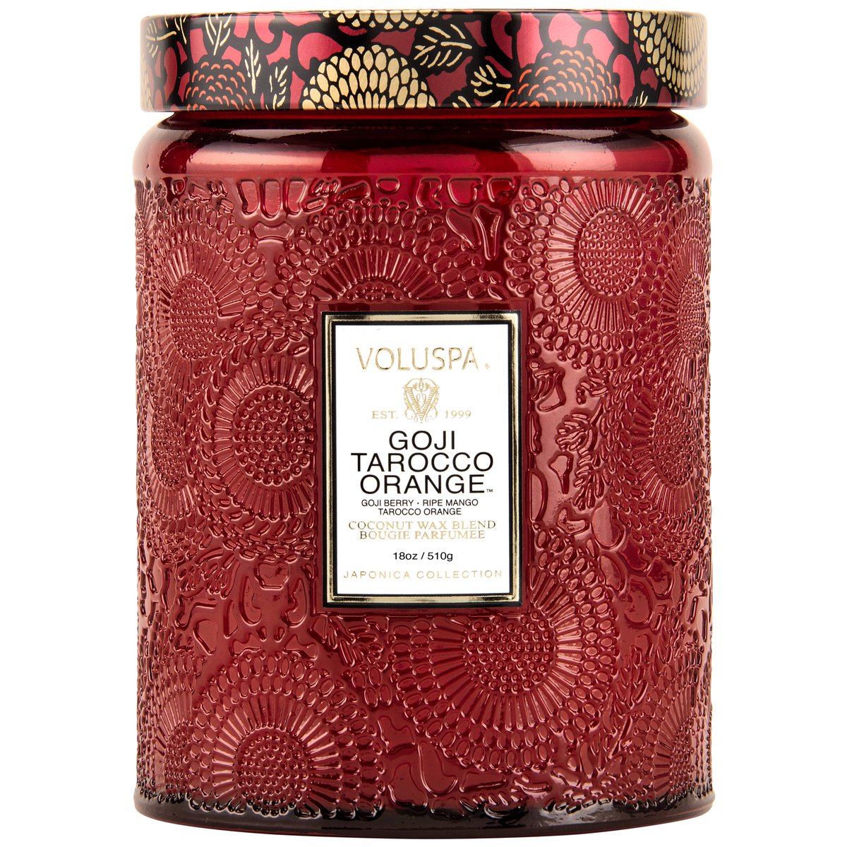 Goji Tarocco Orange Large Jar Candle