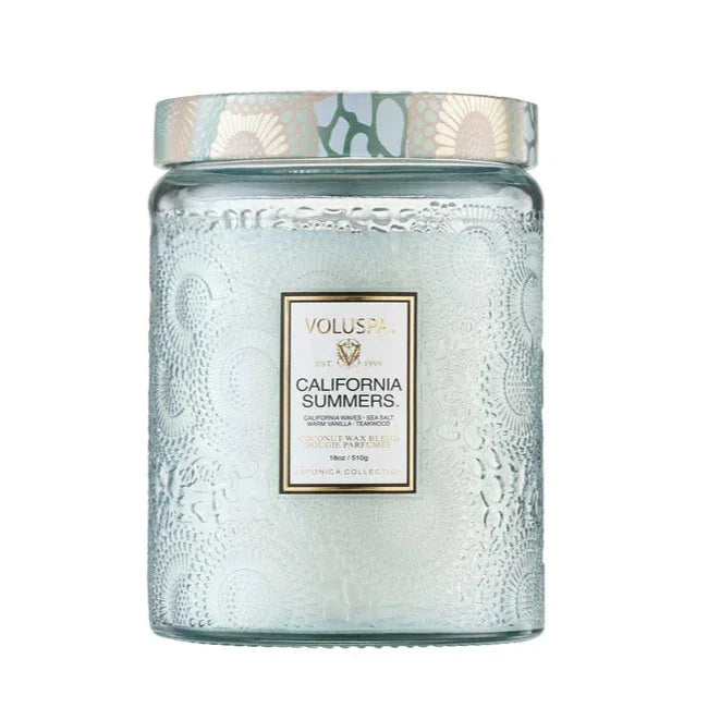 California Summers Large Jar Candle