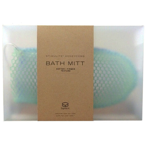 Honeycomb Dual-Sided Bath Mitt