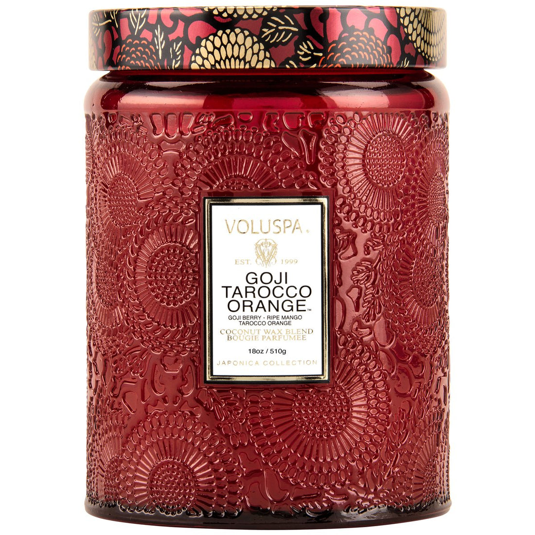 Goji Tarocco Orange Large Jar Candle