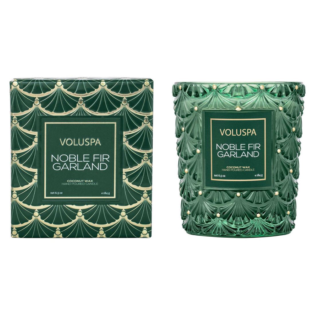 Noble Fir Garland Boxed Classic Candle