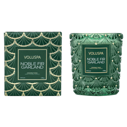 Noble Fir Garland Boxed Classic Candle