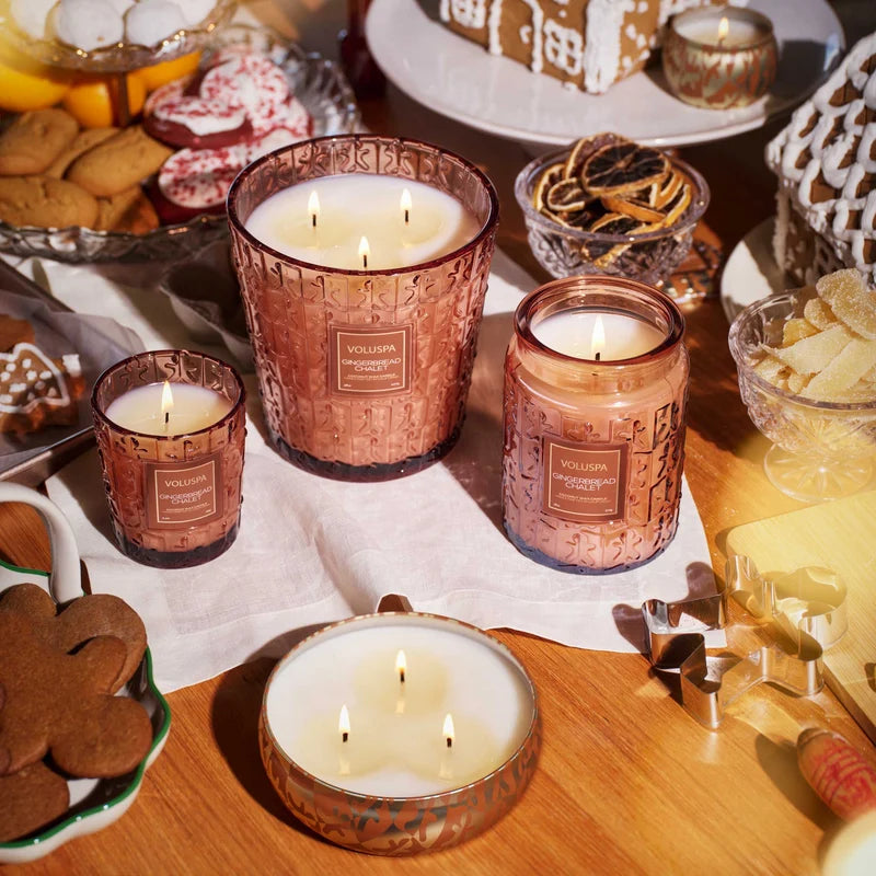 Gingerbread Chalet Large Jar Candle
