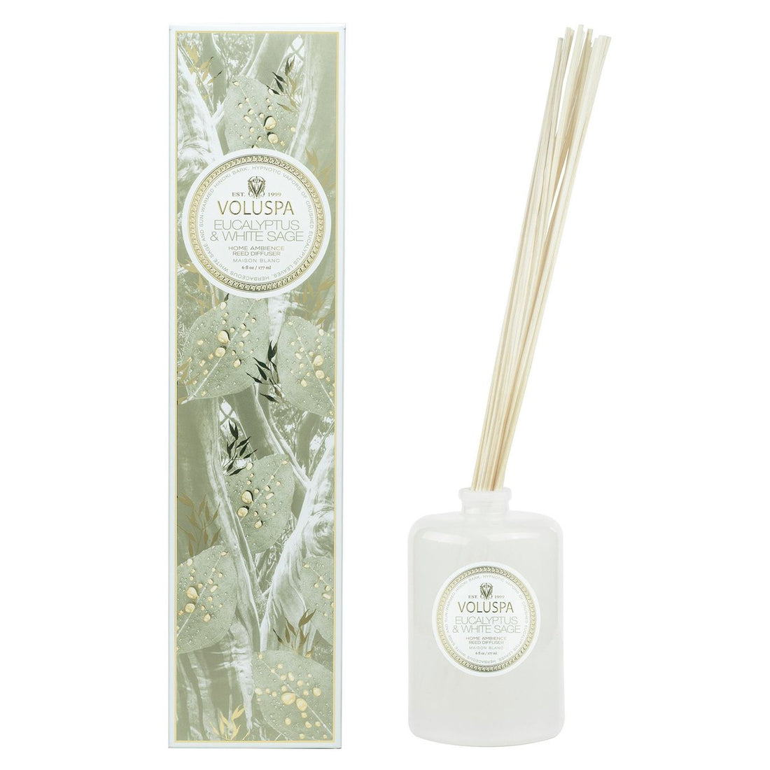Eucalyptus &amp; White Sage Reed Diffuser
