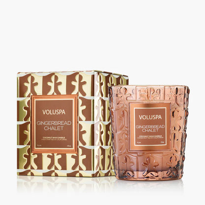 Gingerbread Chalet Boxed Classic Candle