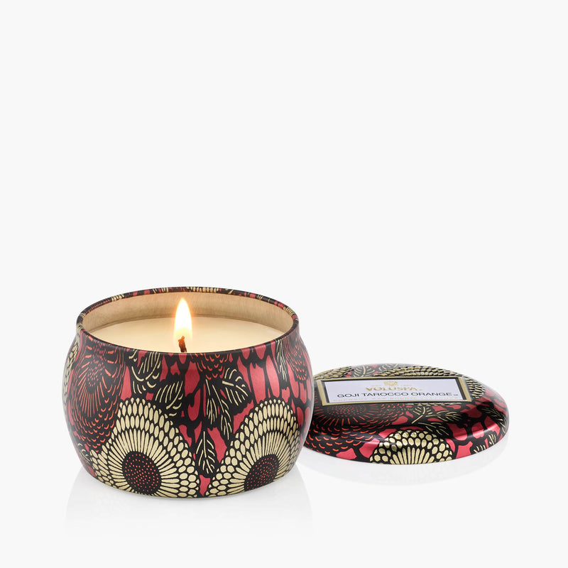 Goji Tarroco Orange Mini Tin Candle