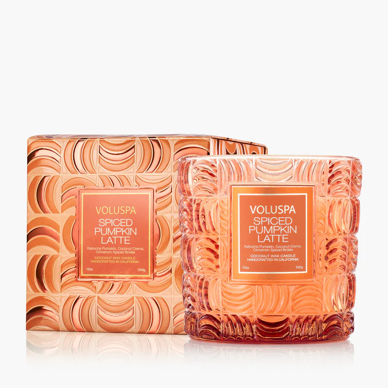 Spiced Pumpkin Latte Boxed Classic Candle