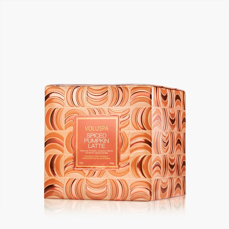Spiced Pumpkin Latte Luxe Classic Candle
