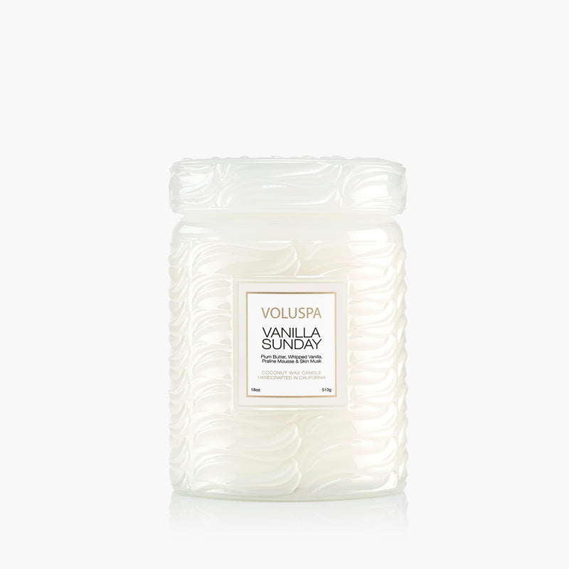 Vanilla Sunday Large Glass Jar