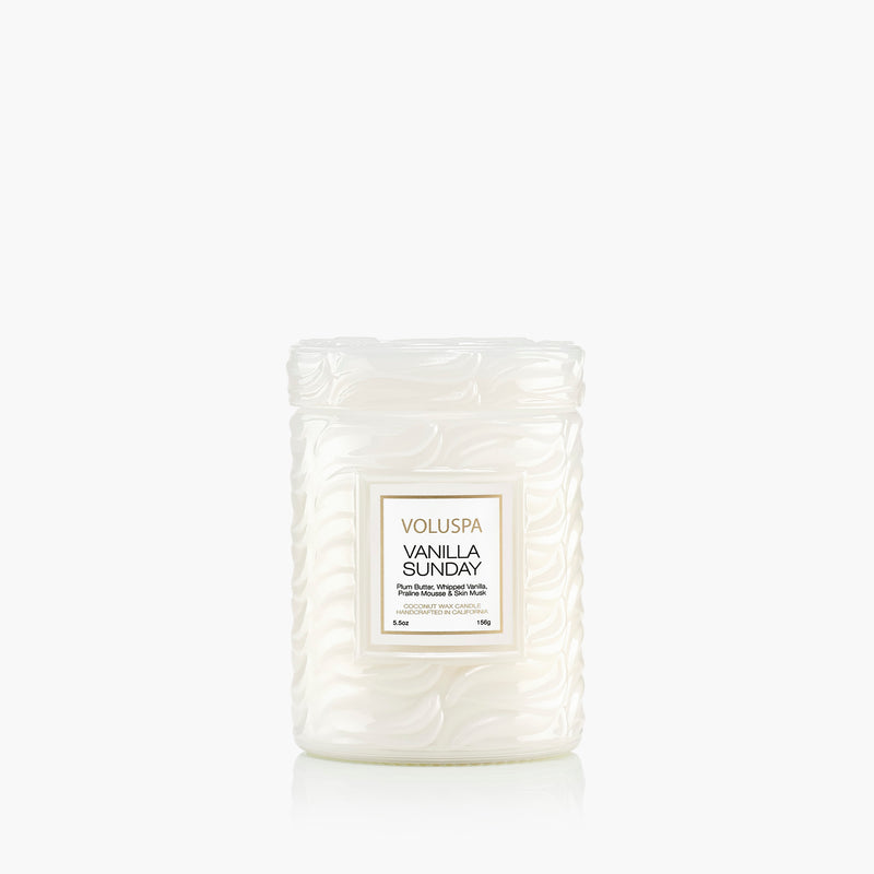 Vanilla Sunday Small Glass Jar