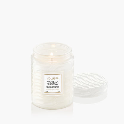 Vanilla Sunday Small Glass Jar