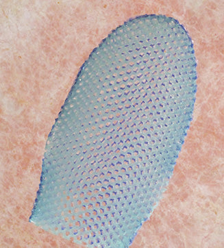 Honeycomb Dual-Sided Bath Mitt